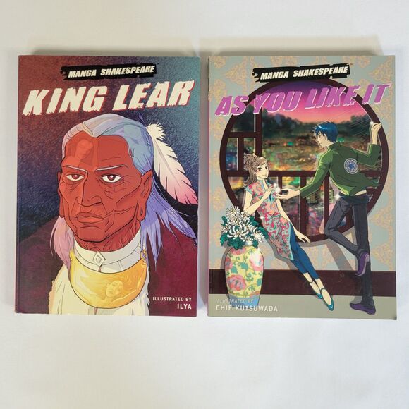 Lot of 6 Manga Shakespeare Books Set Hamlet Tempest Macbeth Caesar Lear Like It - Picture 8 of 16